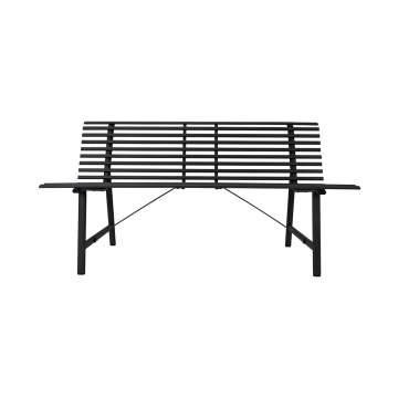 Banc de jardin extérieur dépliable en métal